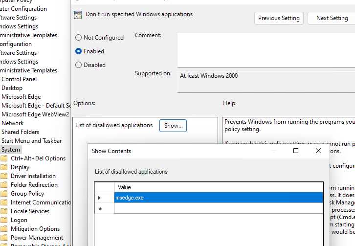 Проверка наличия обновлений Microsoft Edge