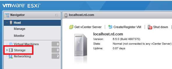 Подключение диска через iSCSI