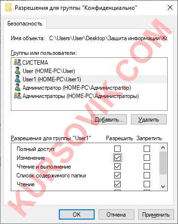 Основные характеристики файловых систем