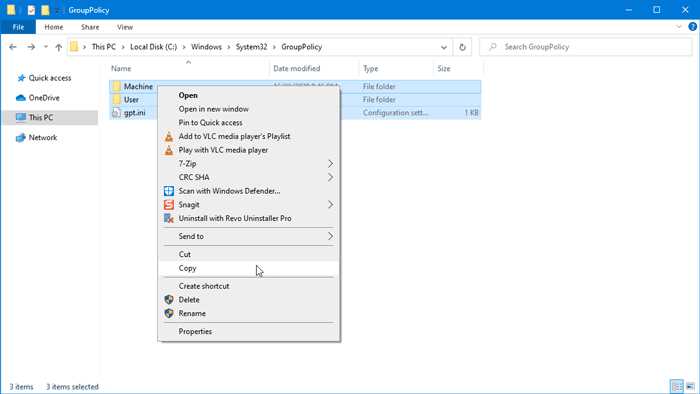 Как выполнить сброс политик аудита безопасности в Windows